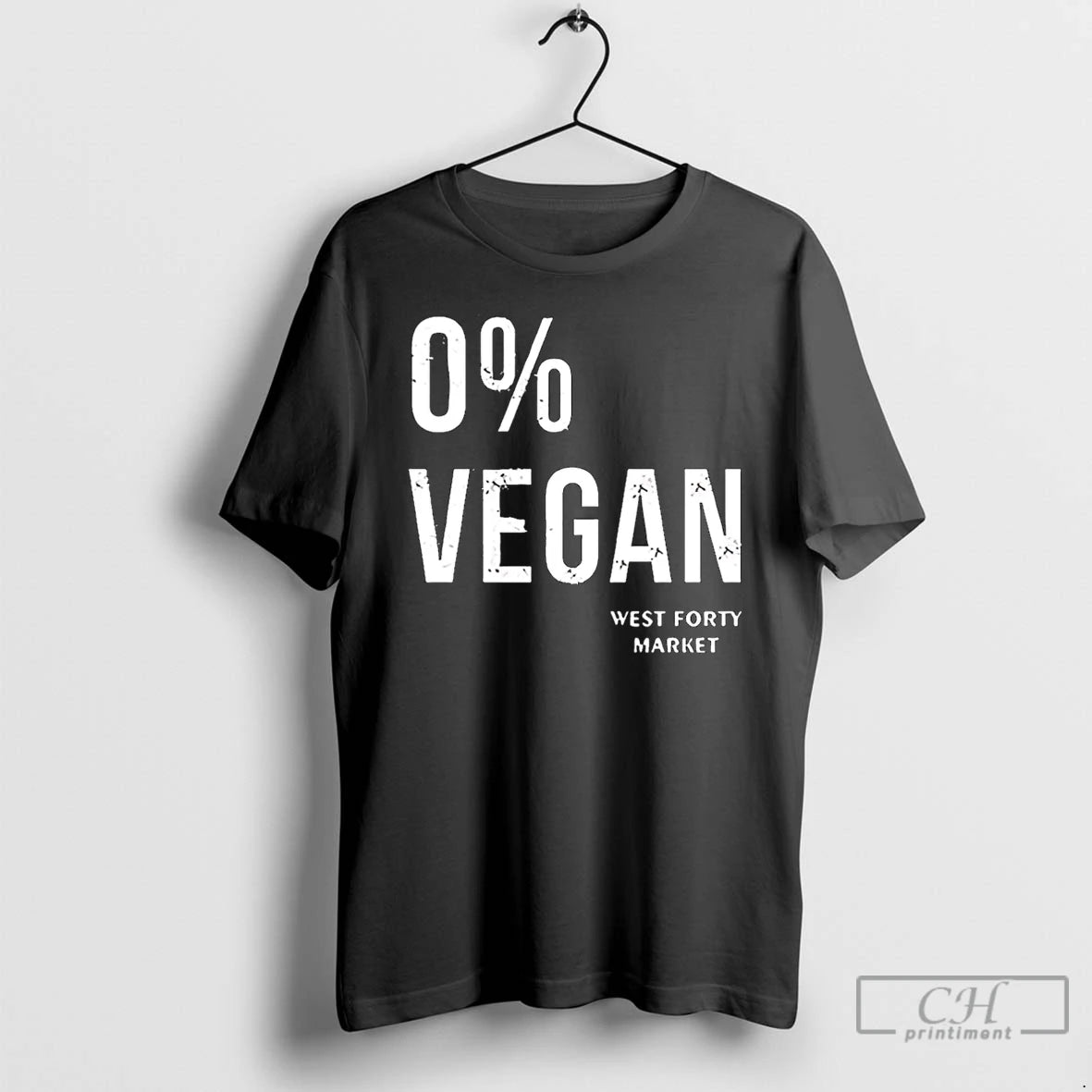 Premium 0 Percent Vegan West Forty Market Christmas T Shirts Hoodie Sweatshirt | PurePodTees.com