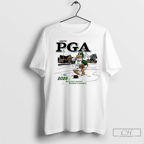 Premium 108th Pga Championship 2026 Joe Eagle Newton Square Mascot Shirt Hoodie Sweatshirt | PurePodTees.com