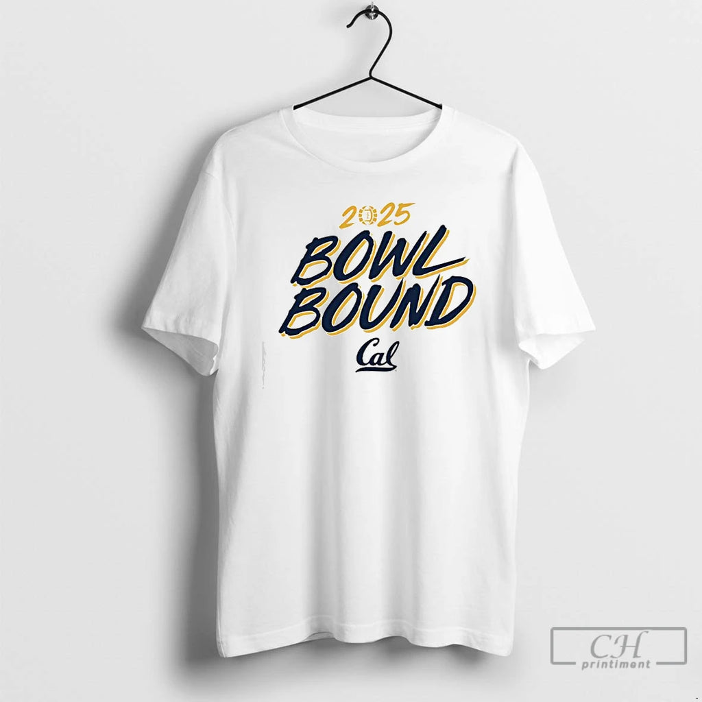 Premium 2025 Bowl Bound University Of California Berkeley Logo T Shirts Hoodie Sweatshirt | PurePodTees.com
