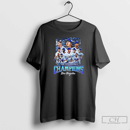 Premium 2025 Champions Los Angeles Dodgers Mens T Shirts Hoodie Sweatshirt | PurePodTees.com