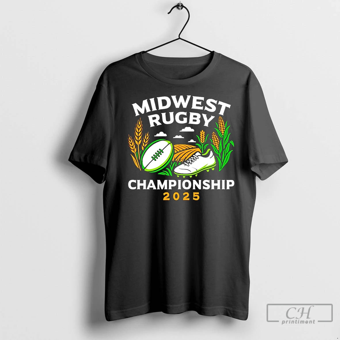 Premium 2025 Midwest Rugby Championship Shirt Hoodie Sweatshirt | PurePodTees.com