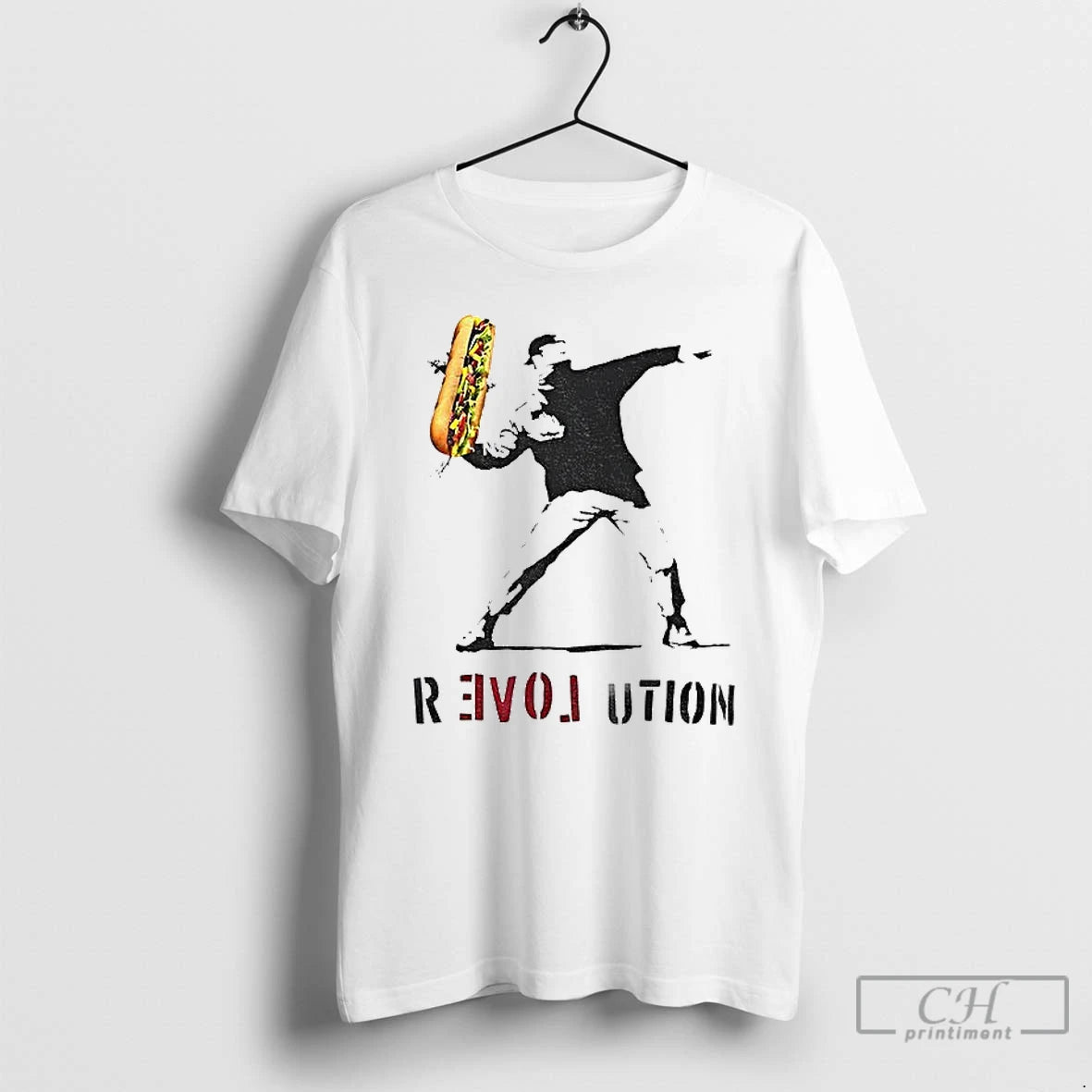 Premium 2025 Revolution Throwing Sandwich Revolution Sandwich Guy T Shirts Hoodie Sweatshirt | PurePodTees.com