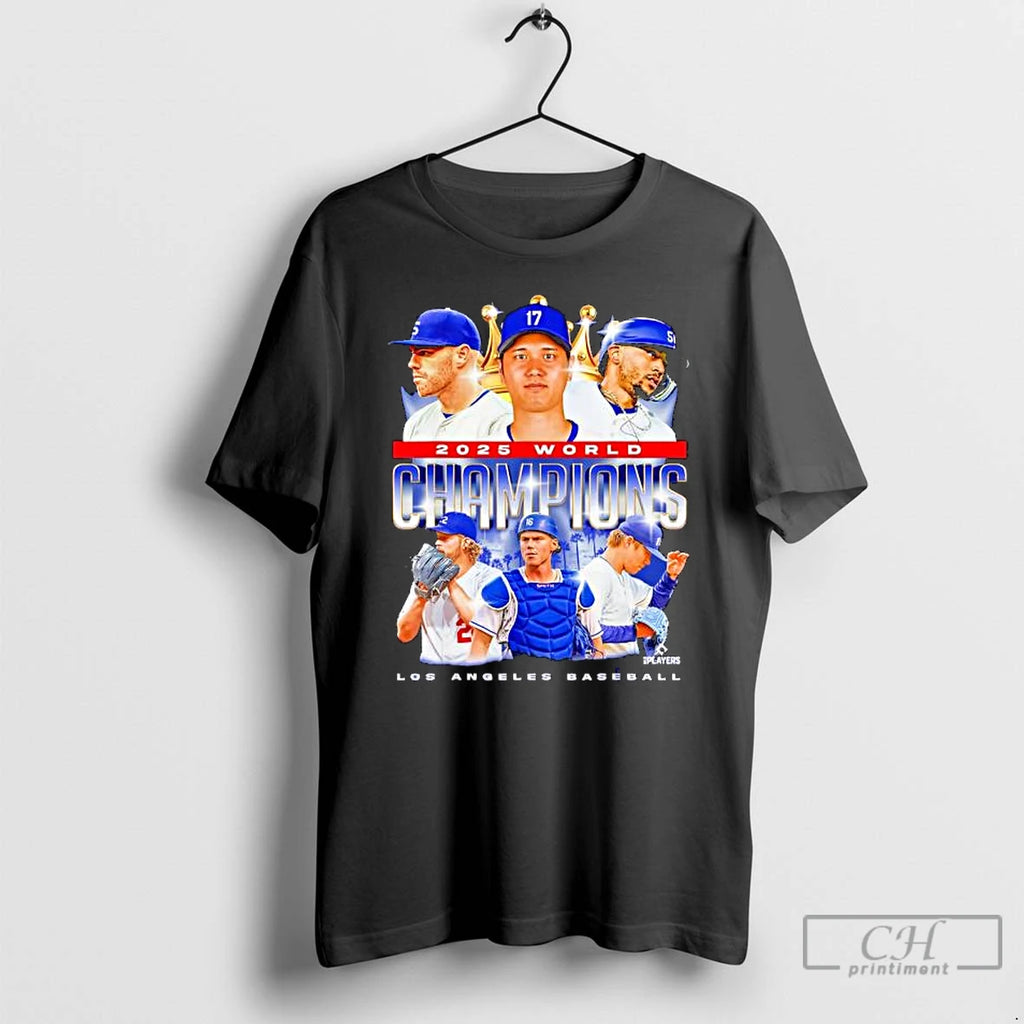 Premium 2025 World Champions Los Angeles La Series T Shirts Hoodie Sweatshirt | PurePodTees.com