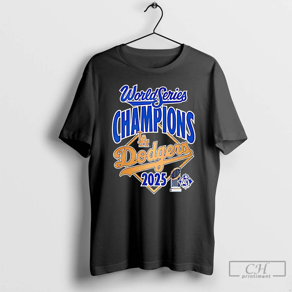 Premium 2025 World Series Champions Dodgers T Shirts Hoodie Sweatshirt | PurePodTees.com