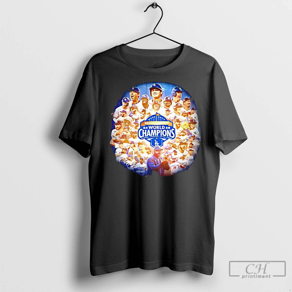Premium 2025 World Series Champions Los Angeles Dodgers All Team Shirt Hoodie Sweatshirt | PurePodTees.com
