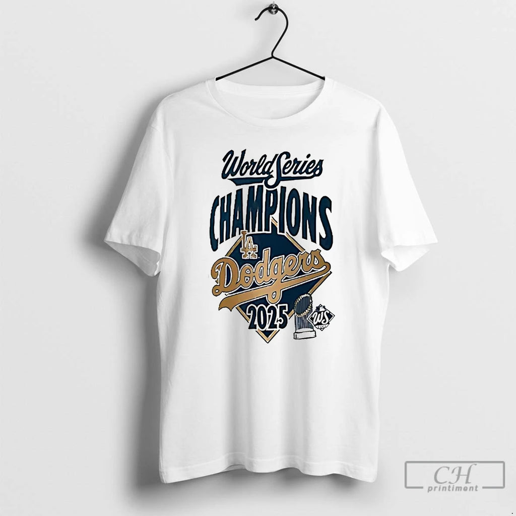 Premium 2025 World Series Champions Los Angeles Dodgers We Rule October 2 Sided T Shirts Hoodie Sweatshirt | PurePodTees.com