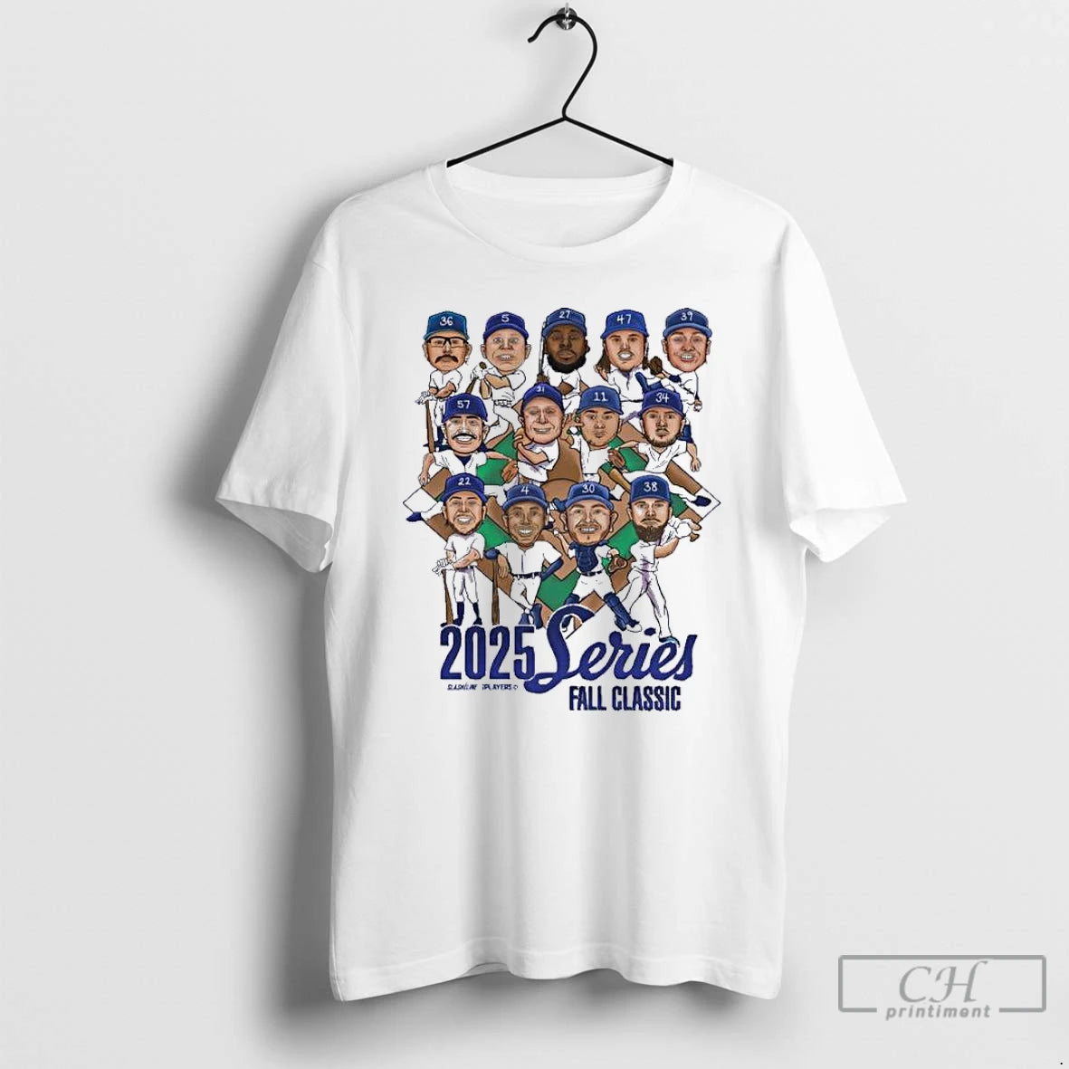 Premium 2025 World Series Fall Classic Toronto Blue Jays Cartoon T Shirts Hoodie Sweatshirt | PurePodTees.com
