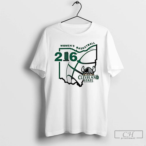 Premium 216 State Cleveland State Vikings Womens Basketball Shirt Hoodie Sweatshirt | PurePodTees.com