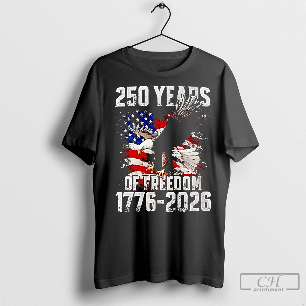 Premium 250 Years Of Freedom 1776 2026 Shirt Hoodie Sweatshirt | PurePodTees.com