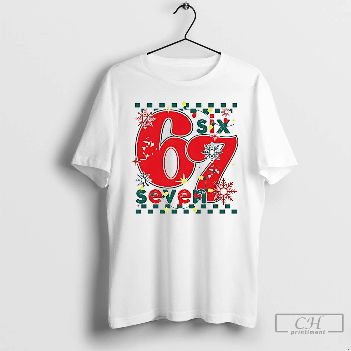 Premium 67 Christmas 6 7 T Shirts Hoodie Sweatshirt | PurePodTees.com