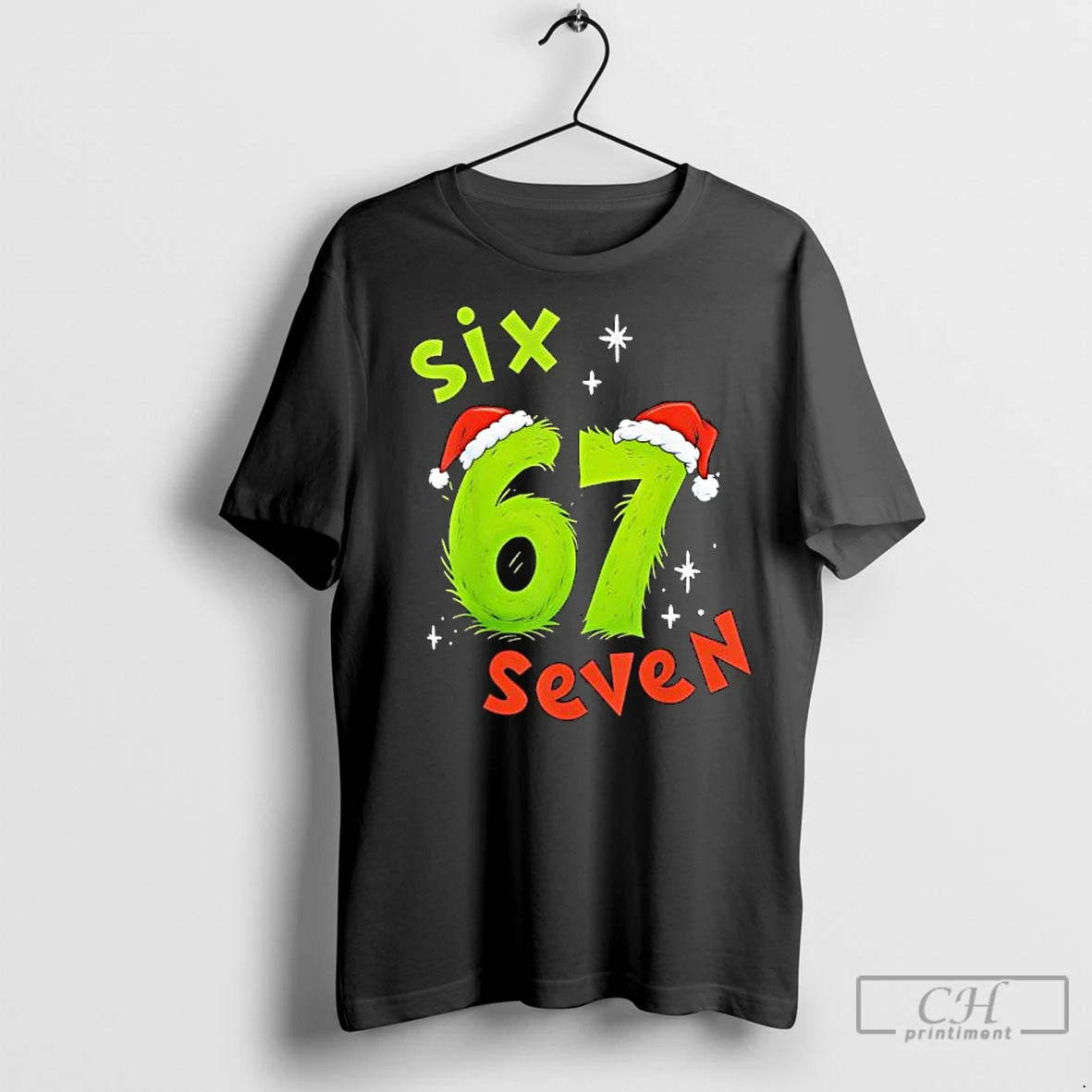 Premium 67 Six Seven With Grinch Design Christmas Shirt Hoodie Sweatshirt | PurePodTees.com