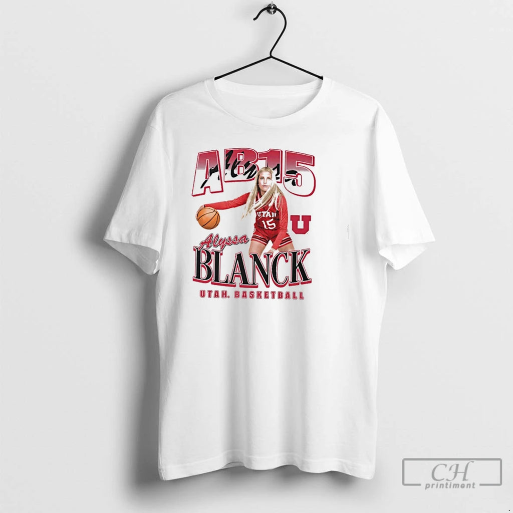 Premium Ab15 Alyssa Blanck Utah Utes Basketball T Shirts Hoodie Sweatshirt | PurePodTees.com