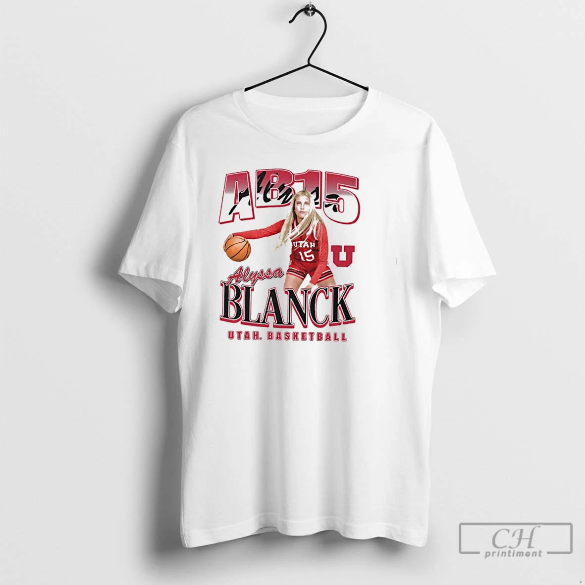 Premium Ab15 Alyssa Blanck Utah Utes Basketball T Shirts Hoodie Sweatshirt | PurePodTees.com