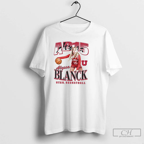 Premium Ab15 Alyssa Blanck Utah Utes Basketball T Shirts Hoodie Sweatshirt | PurePodTees.com