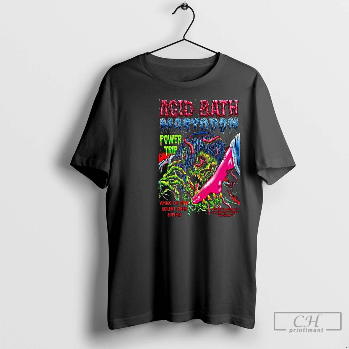 Premium Acid Bath November 15 2025 New Orleans Event Circle Black Shirt Hoodie Sweatshirt | PurePodTees.com