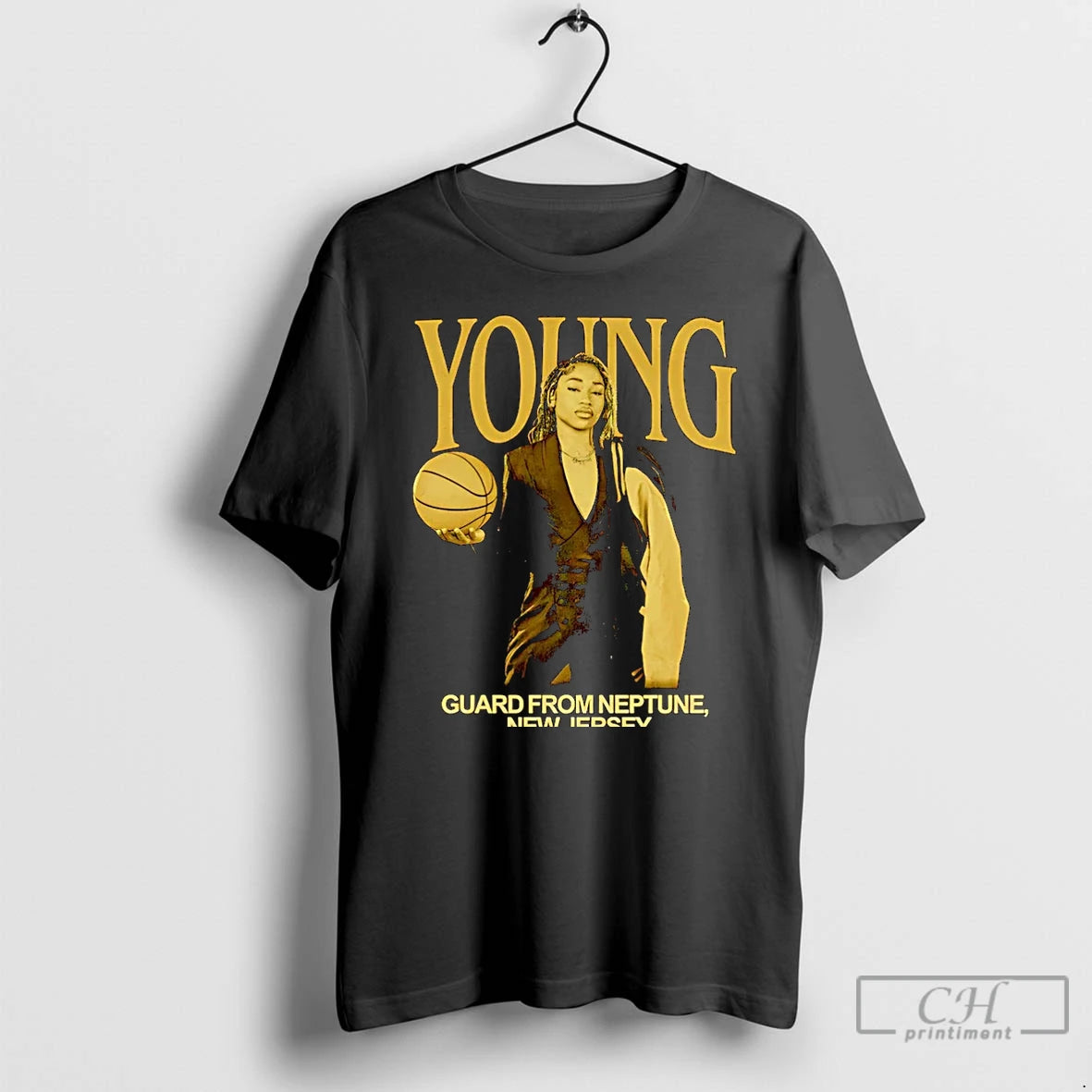 Premium Ahjanae Young West Virginia State Womens Basketball Guard From Neptune Christmas T Shirts Hoodie Sweatshirt