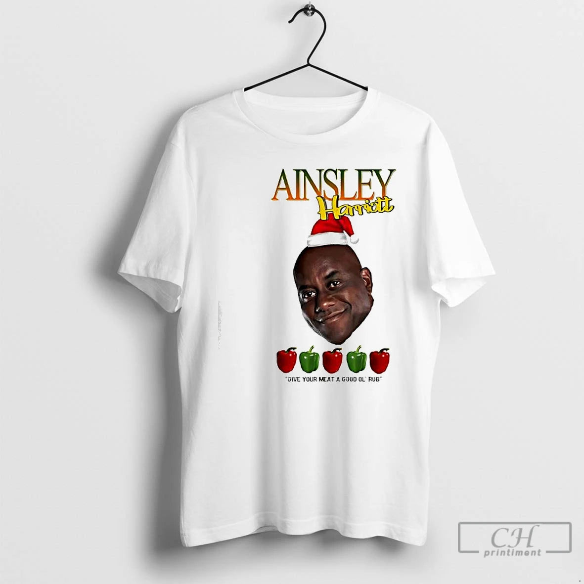 Premium Ainsley Harriott Have A Holly Jolly Christmas Xmas Shirt Hoodie Sweatshirt | PurePodTees.com