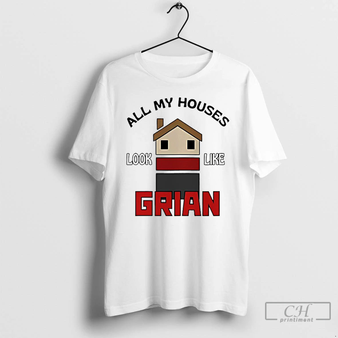 Premium All My Houses Look Like Grian Shirt Hoodie Sweatshirt | PurePodTees.com