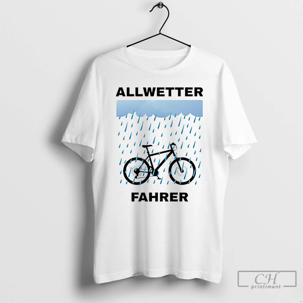 Premium Allwetter Fahrer Bicycle Under Rain Shirt Hoodie Sweatshirt | PurePodTees.com