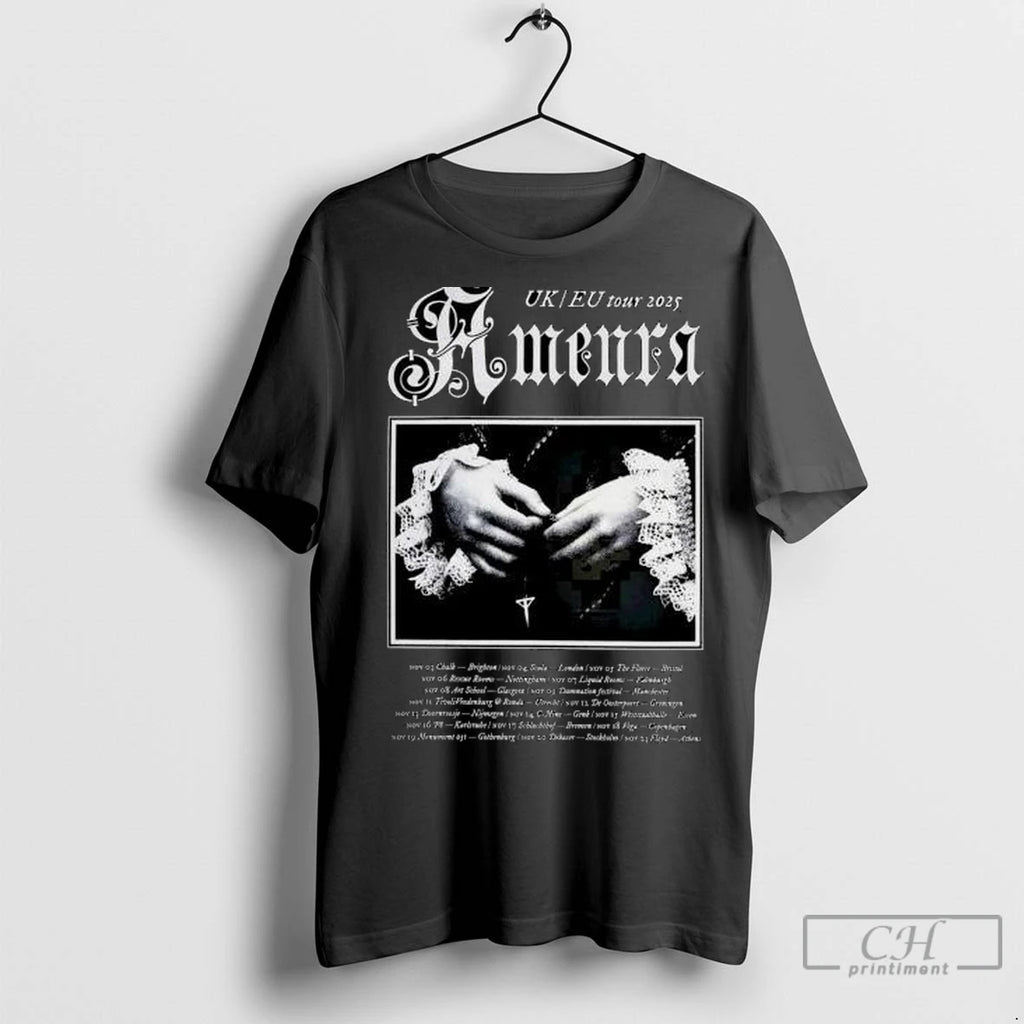 Premium Amenra Uk Eu 2025 Event Circle Black Shirt Hoodie Sweatshirt | PurePodTees.com