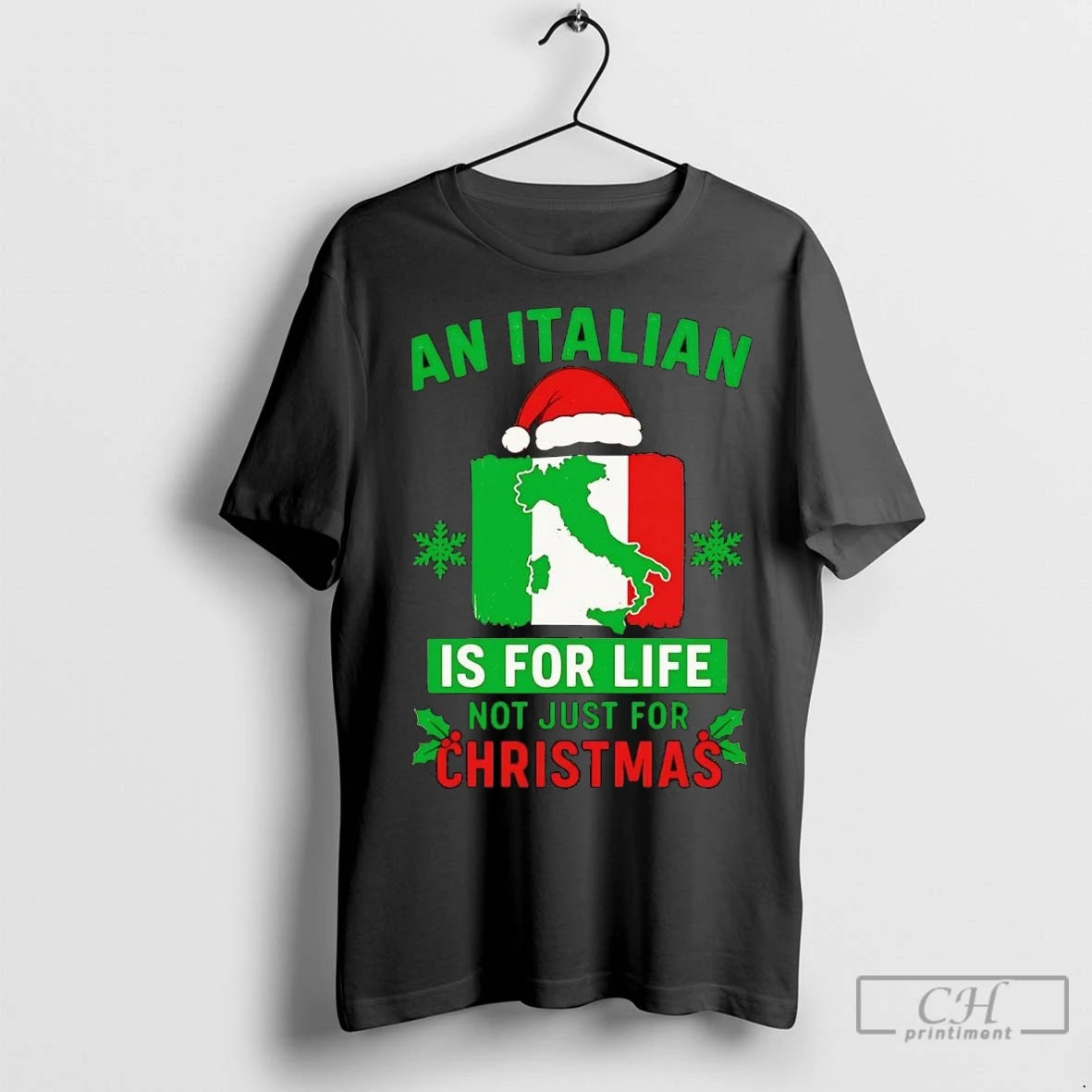 Premium An Italian Is For Life Not Just For Christmas Shirt Hoodie Sweatshirt | PurePodTees.com