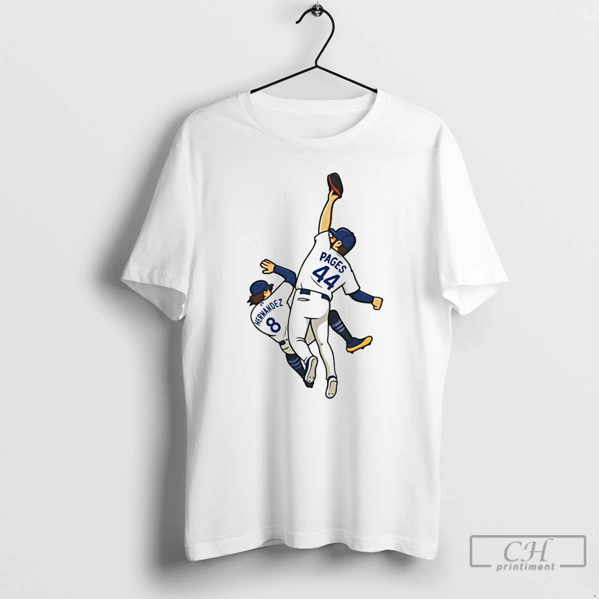 Premium Andy Pages And Kike Hernandez 9th Inning Catch World Series Mlb Baseball 2025 Shirt Hoodie Sweatshirt