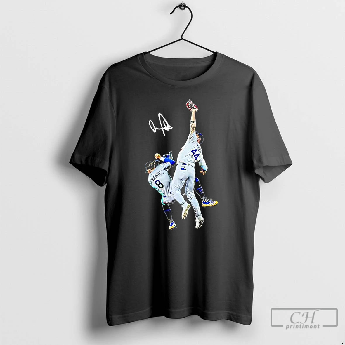 Premium Andy Pages And Kike Hernandez Los Angeles Dodgers Signatures T Shirts Hoodie Sweatshirt | PurePodTees.com