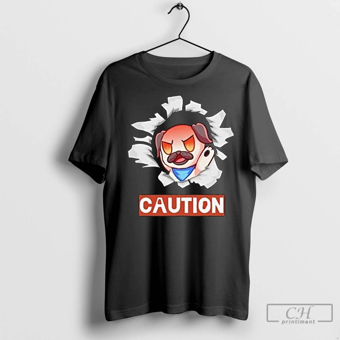 Premium Andy Rage Caution Long Sleve Shirt Hoodie Sweatshirt | PurePodTees.com