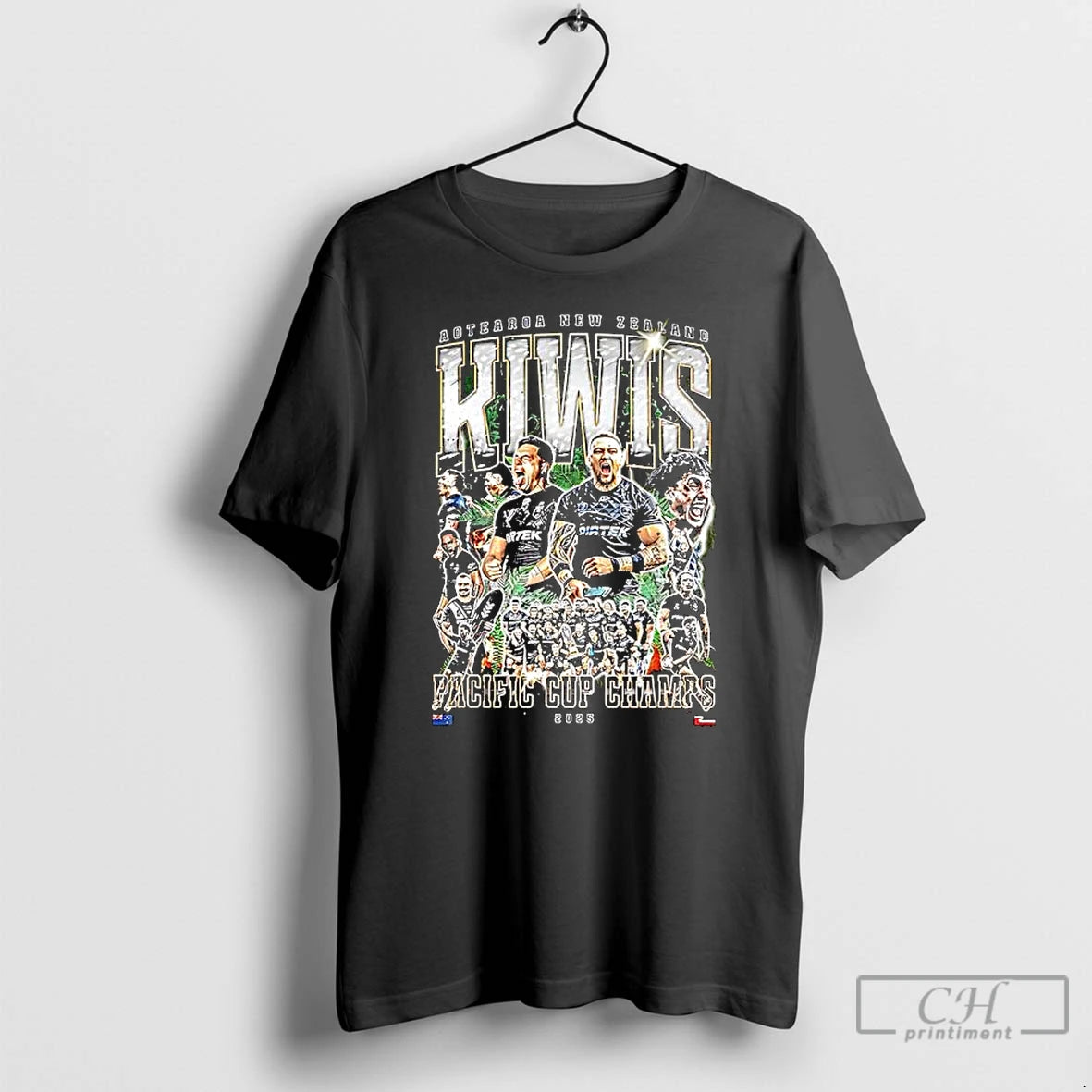 Premium Aotearoa New Zealand Kiwis Pacific Cup Champs 2025 Graphic T Shirts Hoodie Sweatshirt | PurePodTees.com