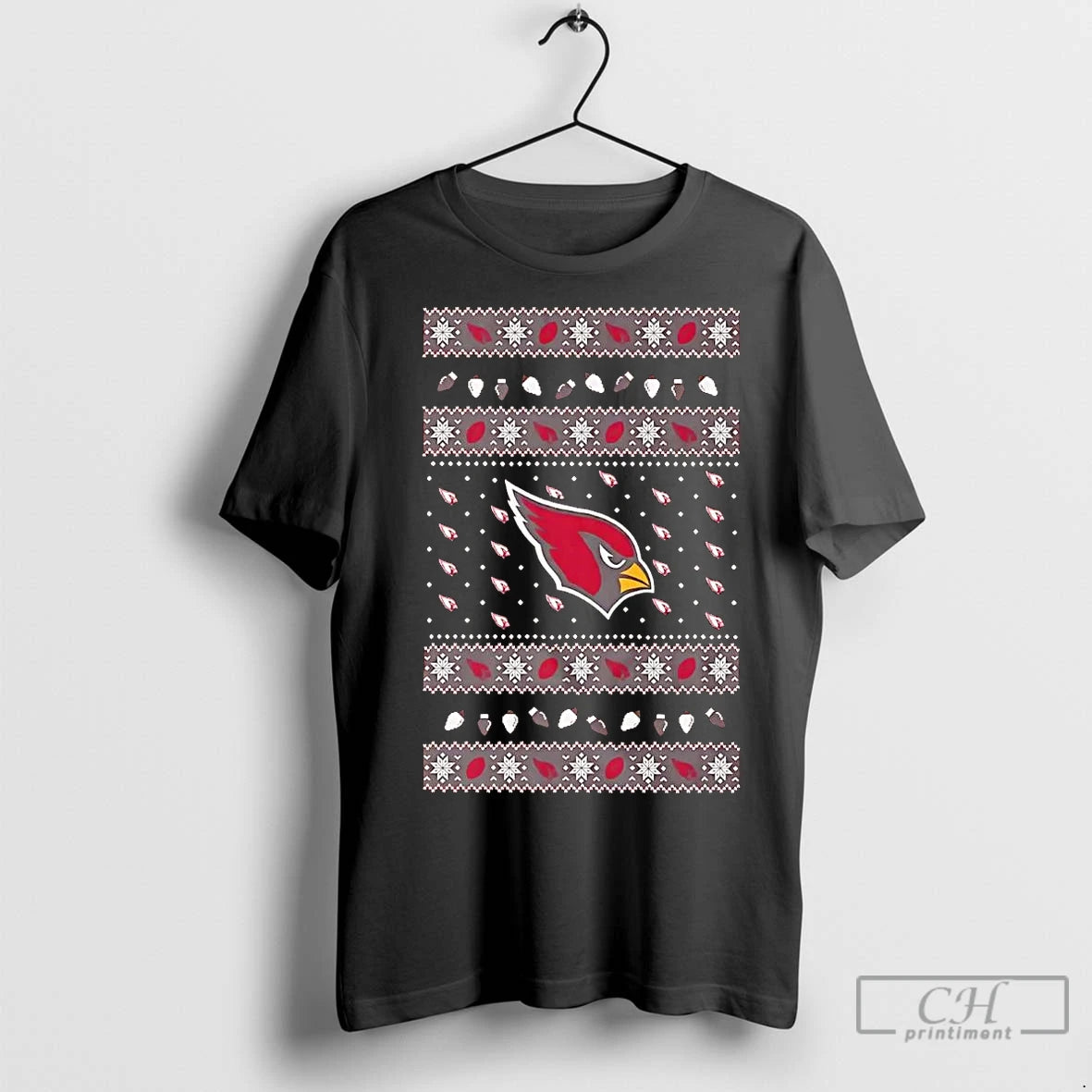Premium Arizona Cardinals Ugly Christmas Light Shirt Hoodie Sweatshirt | PurePodTees.com