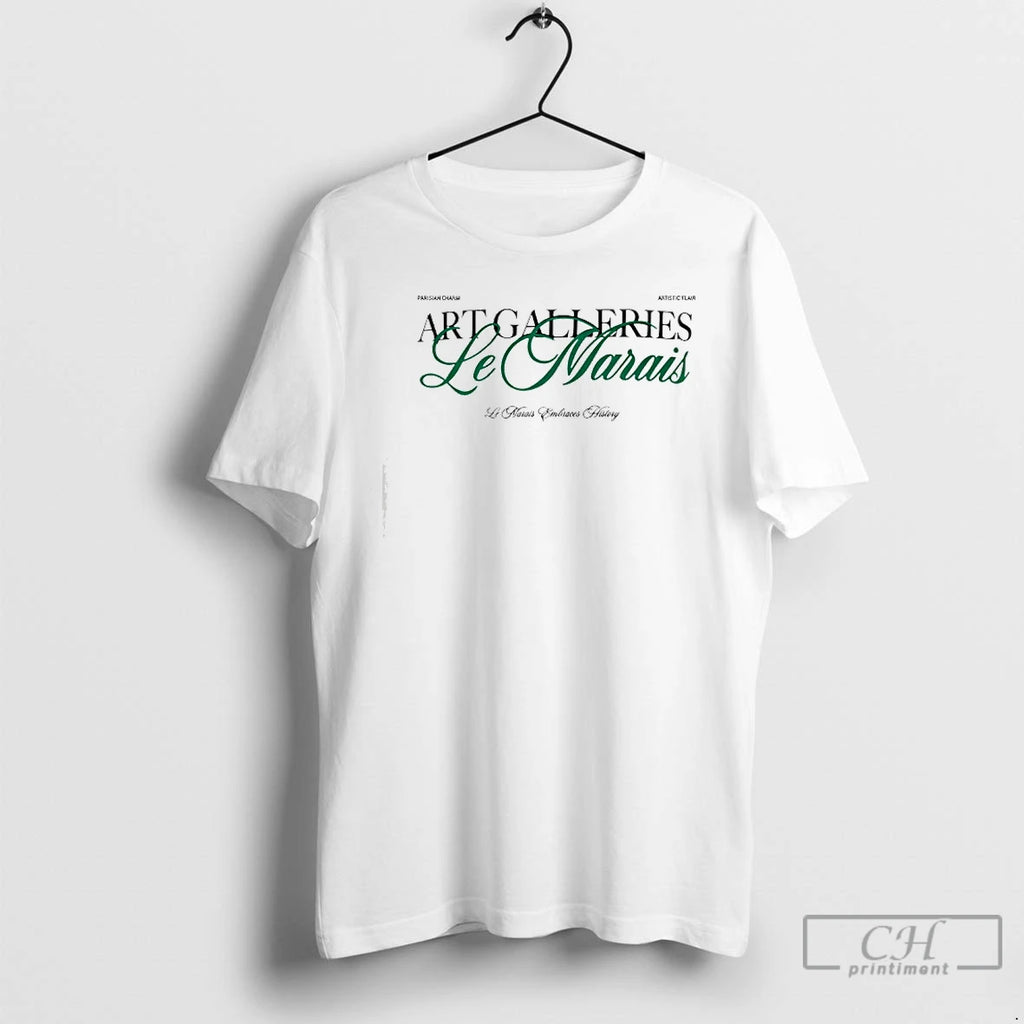 Premium Art Galleries Le Marais T Shirts Hoodie Sweatshirt | PurePodTees.com