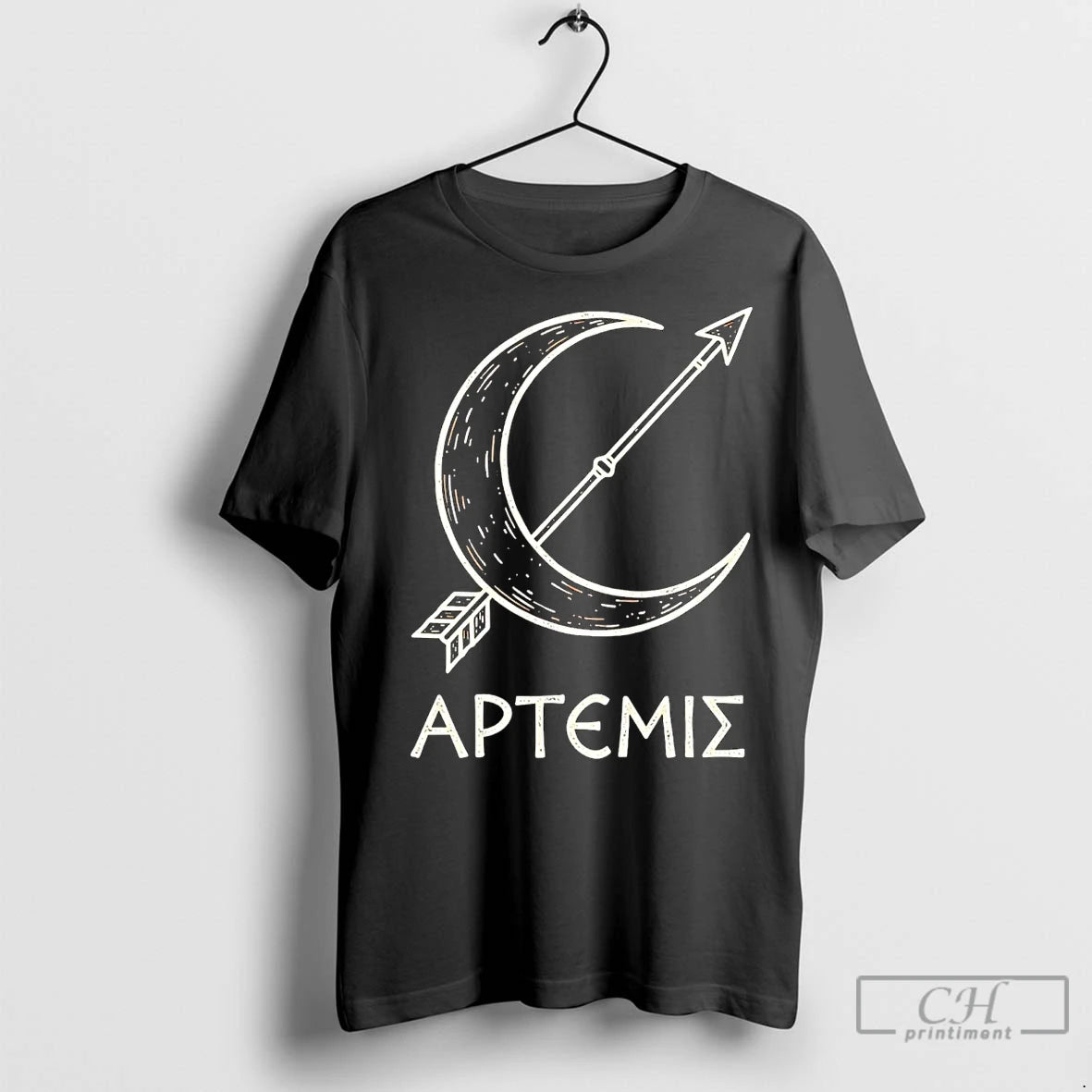 Premium Artemis In Greek Shirt Hoodie Sweatshirt | PurePodTees.com