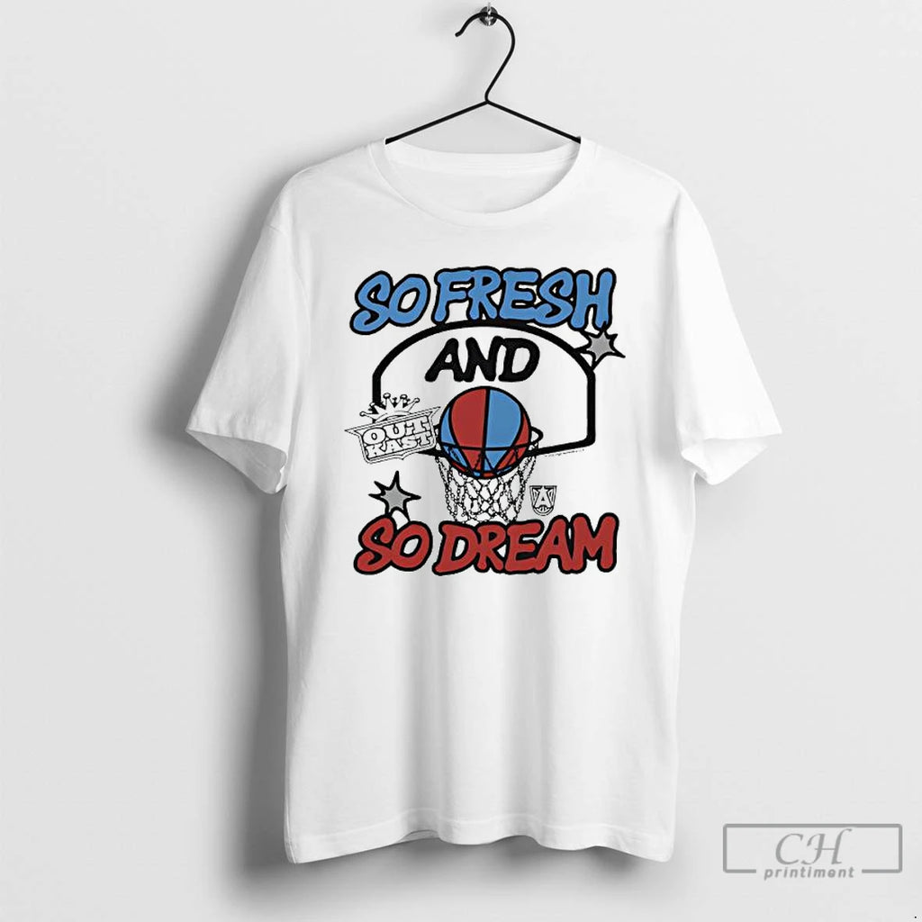Premium Atlanta Dream X Outkast Ash So Fresh And So Dream T Shirts Hoodie Sweatshirt | PurePodTees.com