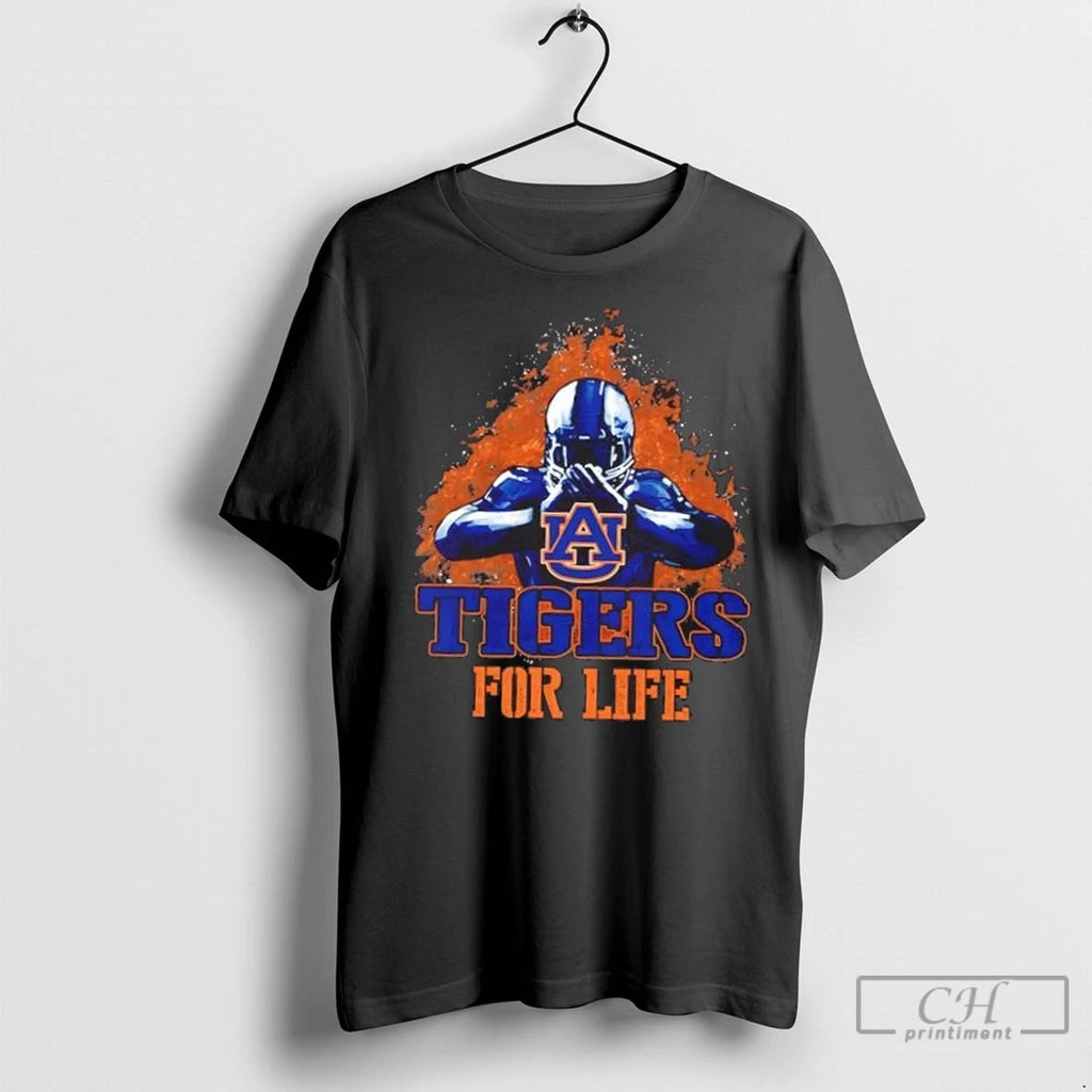 Premium Auburn Tigers Football For Life Shirt Hoodie Sweatshirt | PurePodTees.com