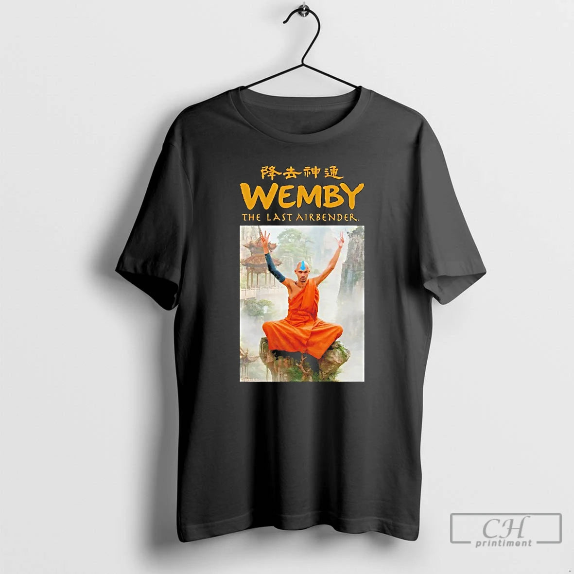 Premium Avatar Wemby The Last Airbender T Shirts Hoodie Sweatshirt | PurePodTees.com