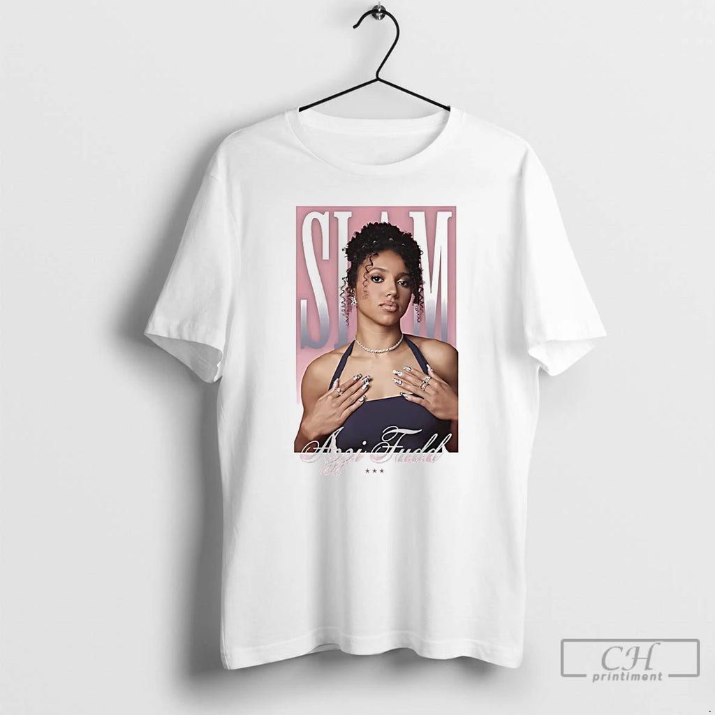 Premium Azzi Fudd 2025 Final Four Mop Portrait T Shirts Hoodie Sweatshirt | PurePodTees.com
