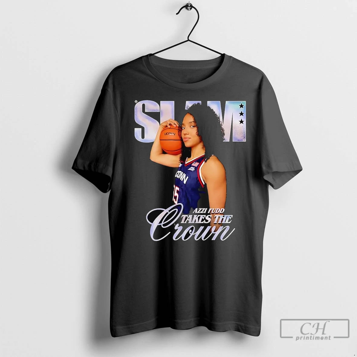 Premium Azzi Fudd Takes Her Crown Shirt Hoodie Sweatshirt | PurePodTees.com
