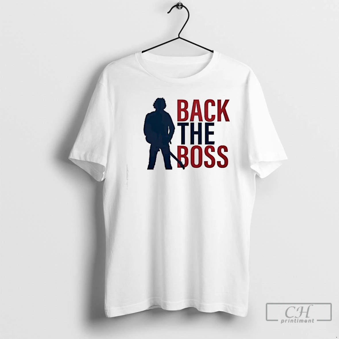 Premium Back The Boss Bruce Springsteen T Shirts Hoodie Sweatshirt | PurePodTees.com