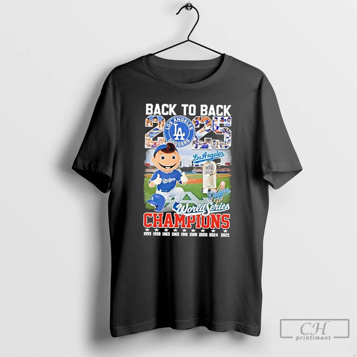 Premium Back To Back 2025 World Series Champions 9x Times Los Angeles Dodgers T Shirts Hoodie Sweatshirt | PurePodTees.com