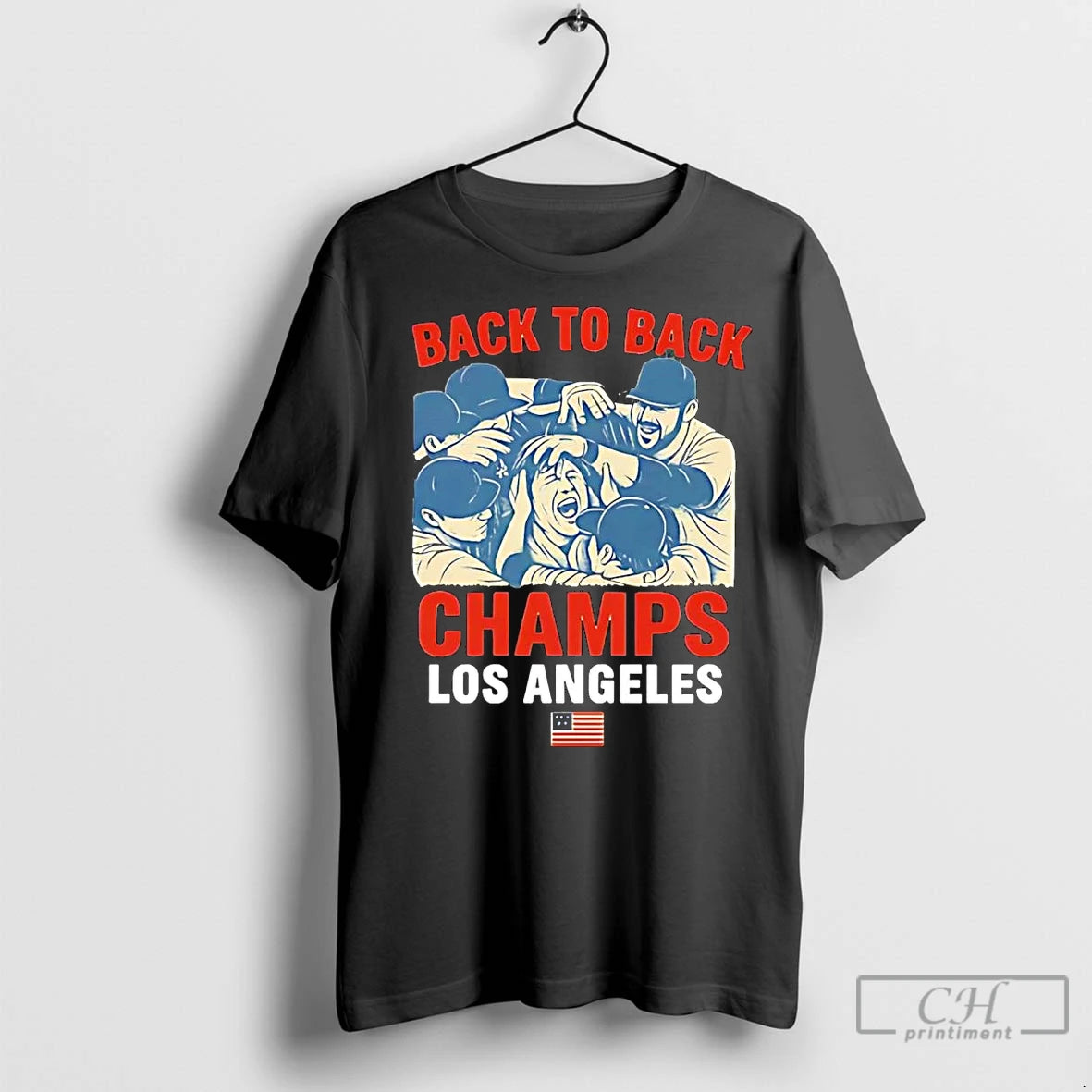 Premium Back To Back Champs La Dodgers Shirt Hoodie Sweatshirt | PurePodTees.com