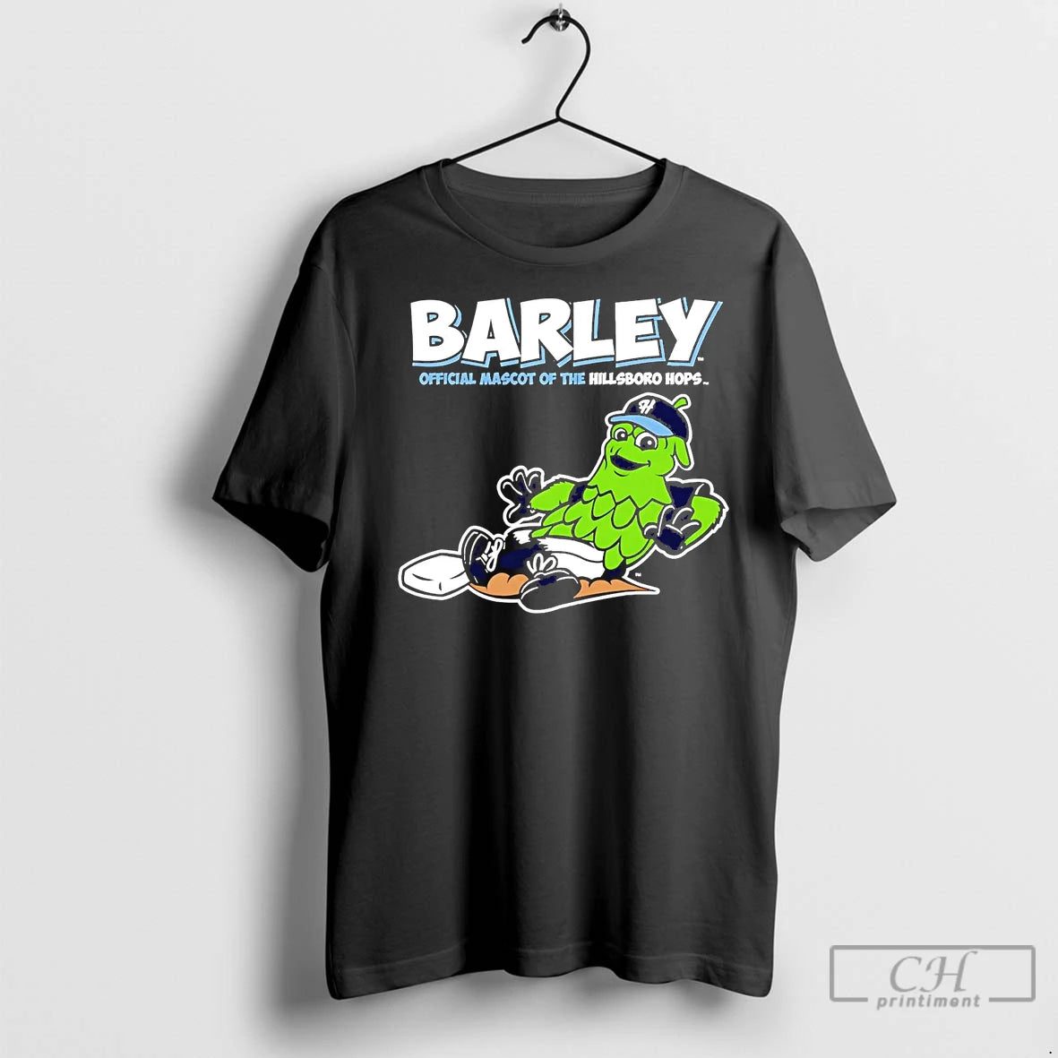 Premium Barley Mascot Of The Hillsboro Hops Shirt Hoodie Sweatshirt | PurePodTees.com