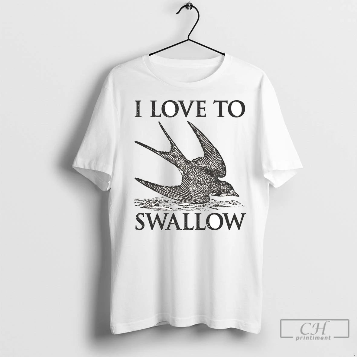 Premium Barn Swallow I Love To Swallow Shirt Hoodie Sweatshirt | PurePodTees.com