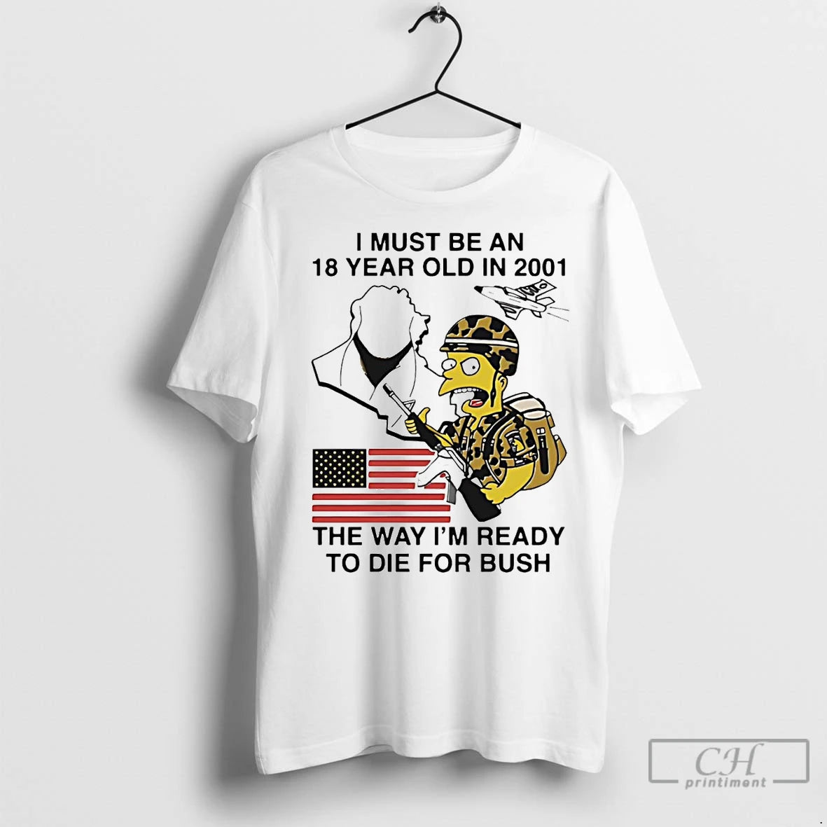 Premium Bart Simpson I Must Be 18 Year Old In 2001 Way Im Ready To Shirt Hoodie Sweatshirt | PurePodTees.com