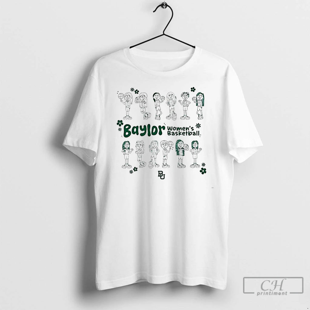 Premium Baylor Bear Womens Basketball Art Shirt Hoodie Sweatshirt | PurePodTees.com