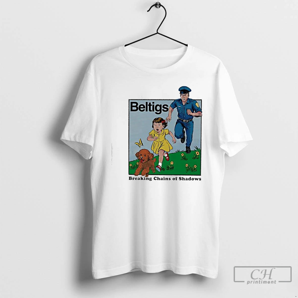 Premium Beltigs Breaking Chains Of Shadows Graphic Pop Band T Shirts Hoodie Sweatshirt | PurePodTees.com