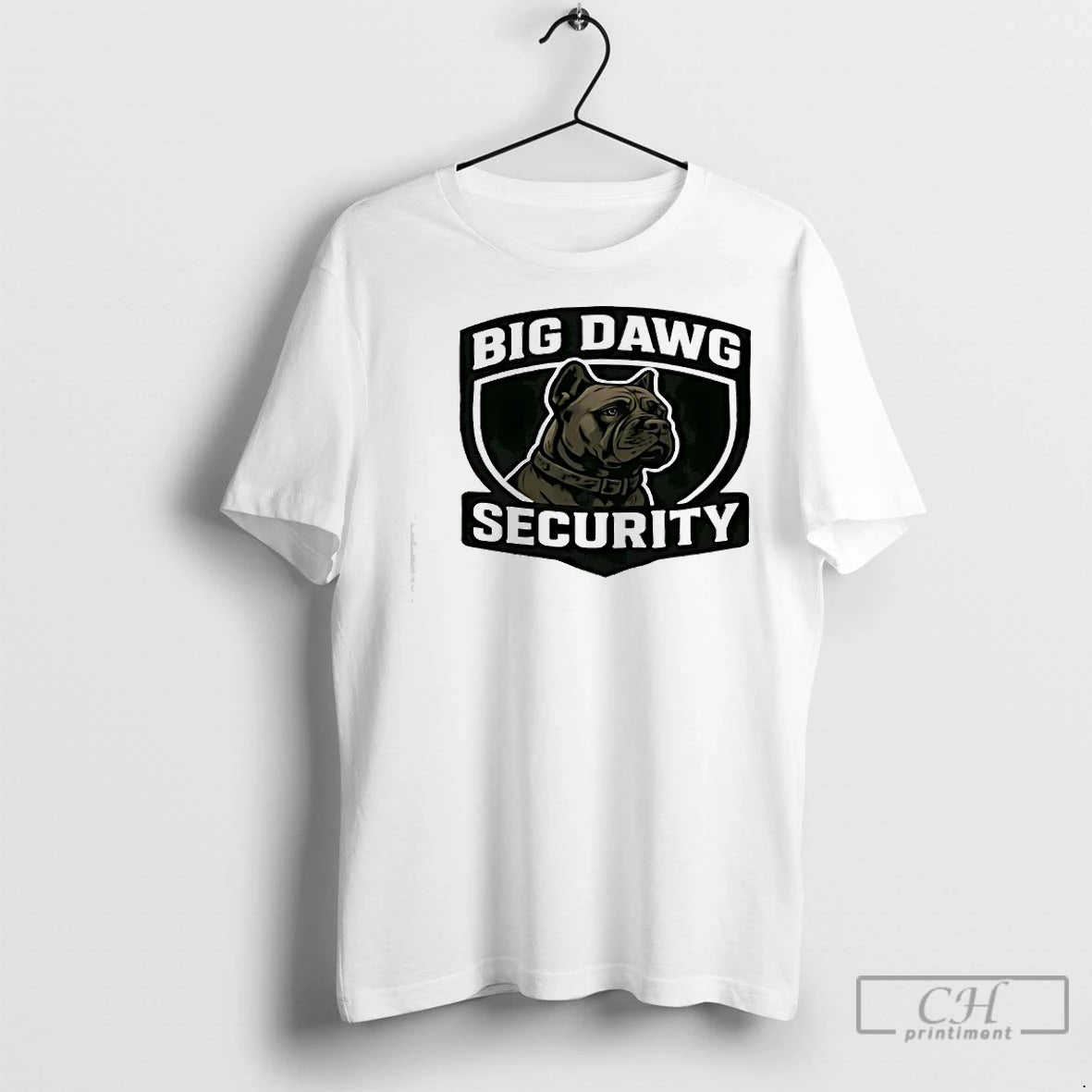 Premium Big Dawg Pit Pull Security Shirt Hoodie Sweatshirt | PurePodTees.com