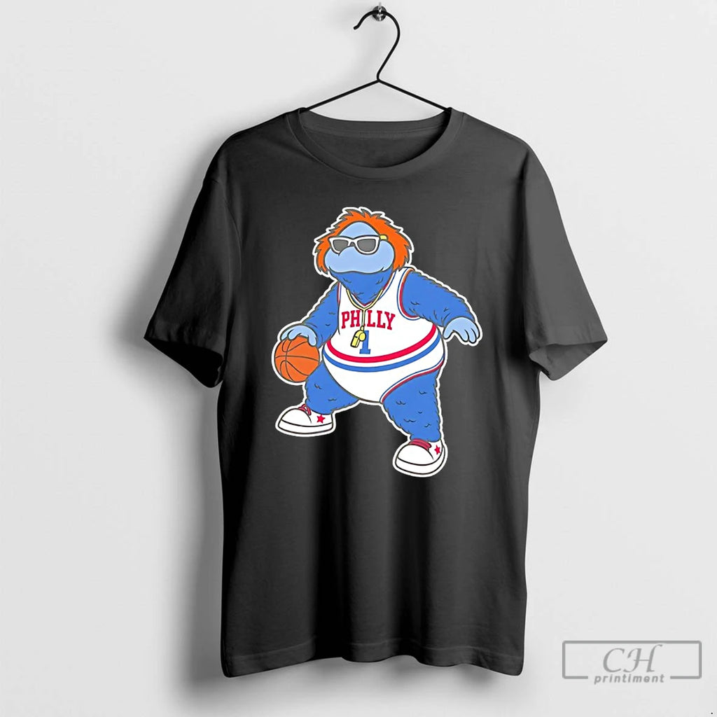 Premium Big Shot Former Mascot For The Philadelphia 76ers T Shirts Hoodie Sweatshirt | PurePodTees.com