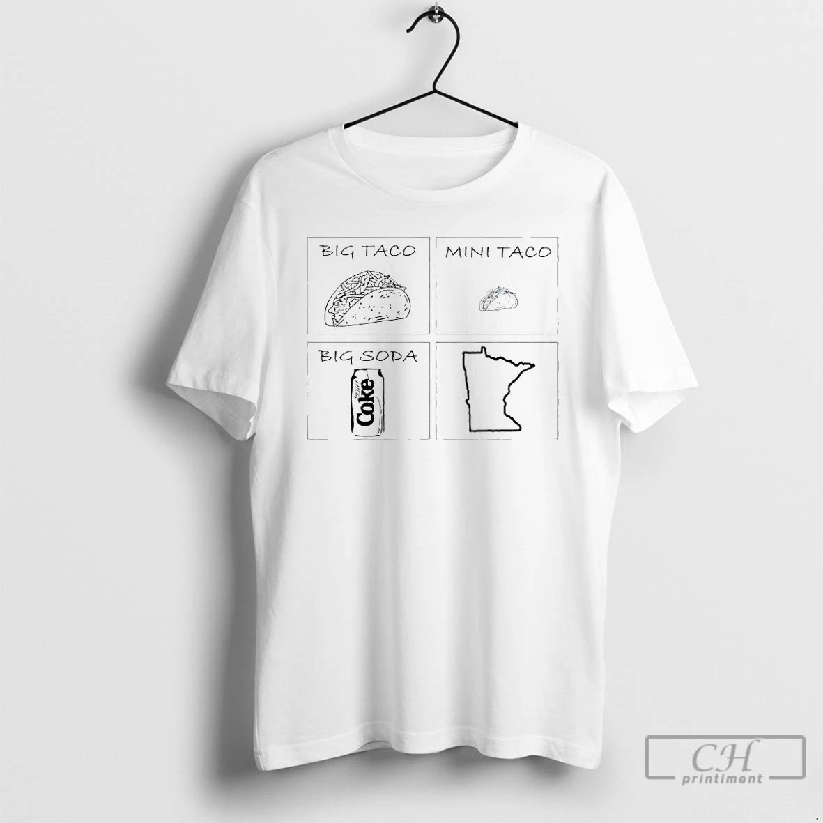 Premium Big Taco Mini Taco Big Soda T Shirts Hoodie Sweatshirt | PurePodTees.com