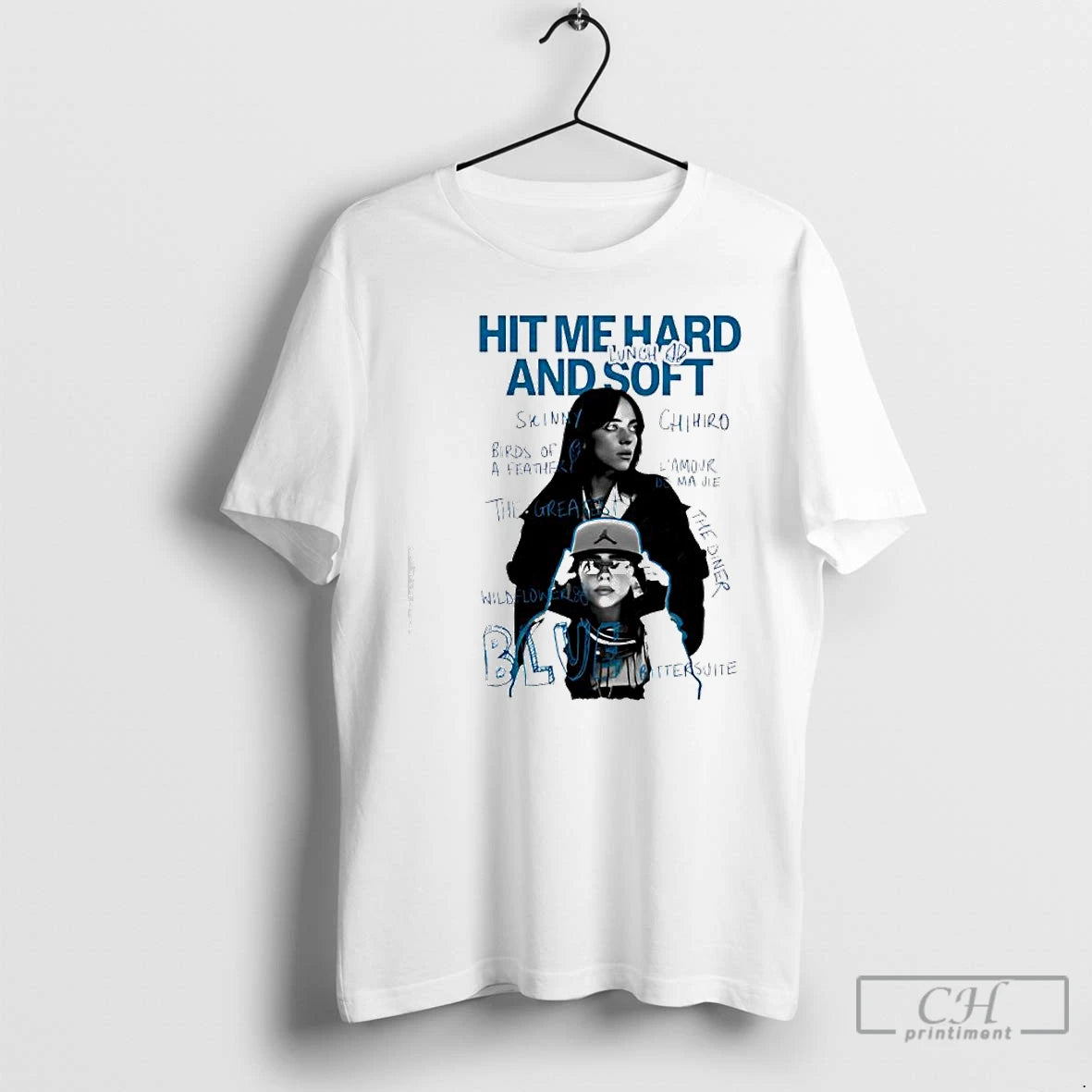 Premium Billie Eilish Hit Me Hard Soft Sketchbook Shirt Hoodie Sweatshirt | PurePodTees.com