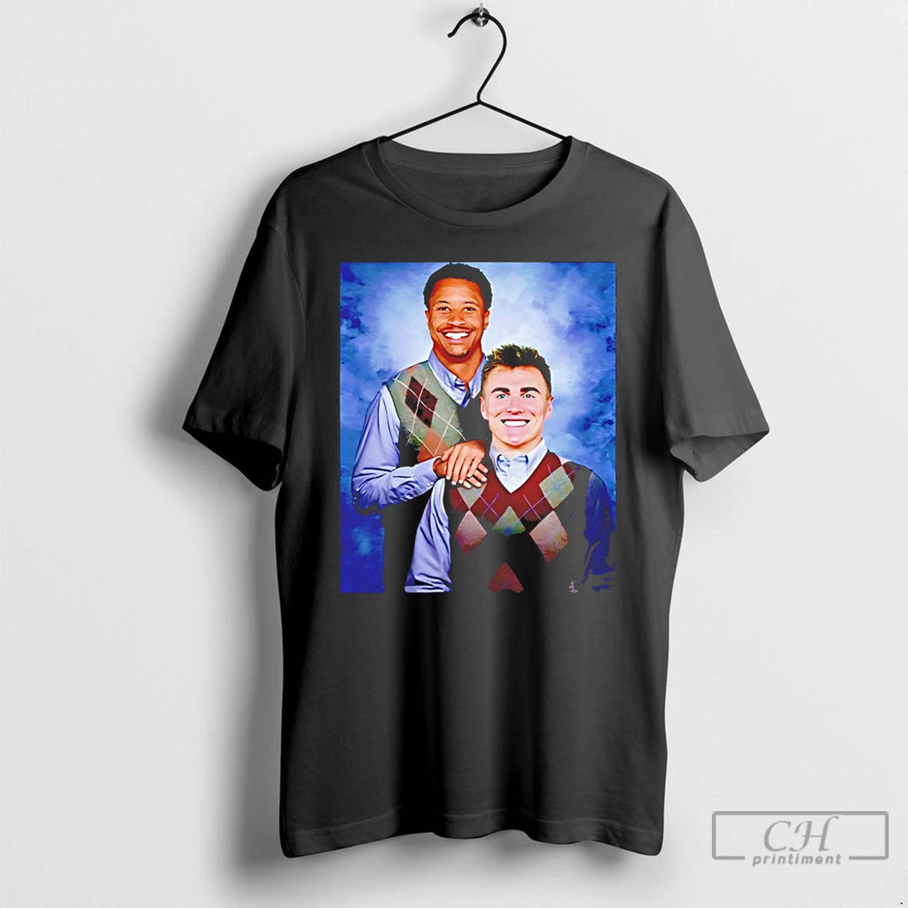 Premium Bo Nix And Courtland Sutton Step Brothers Shirt Hoodie Sweatshirt | PurePodTees.com